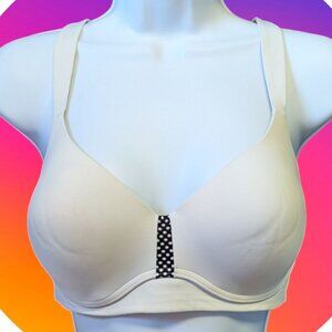 Maidenform Bra Multiway Lightly Padded Wireless White Women's Size 34C